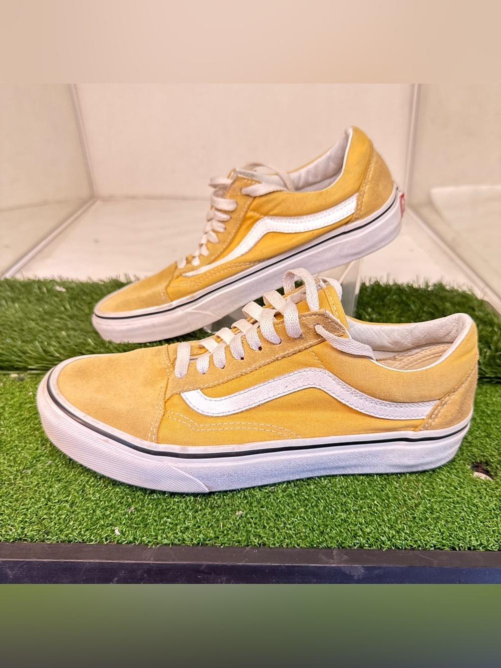 Vans Old Skool Sneakers in Color Theory Golden Yellow